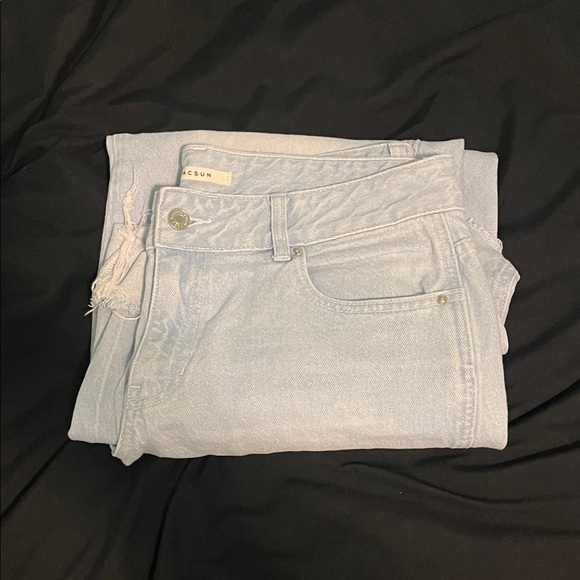 PacSun Denim - PacSun Light Blue Low-Rise Baggy Women's Jeans